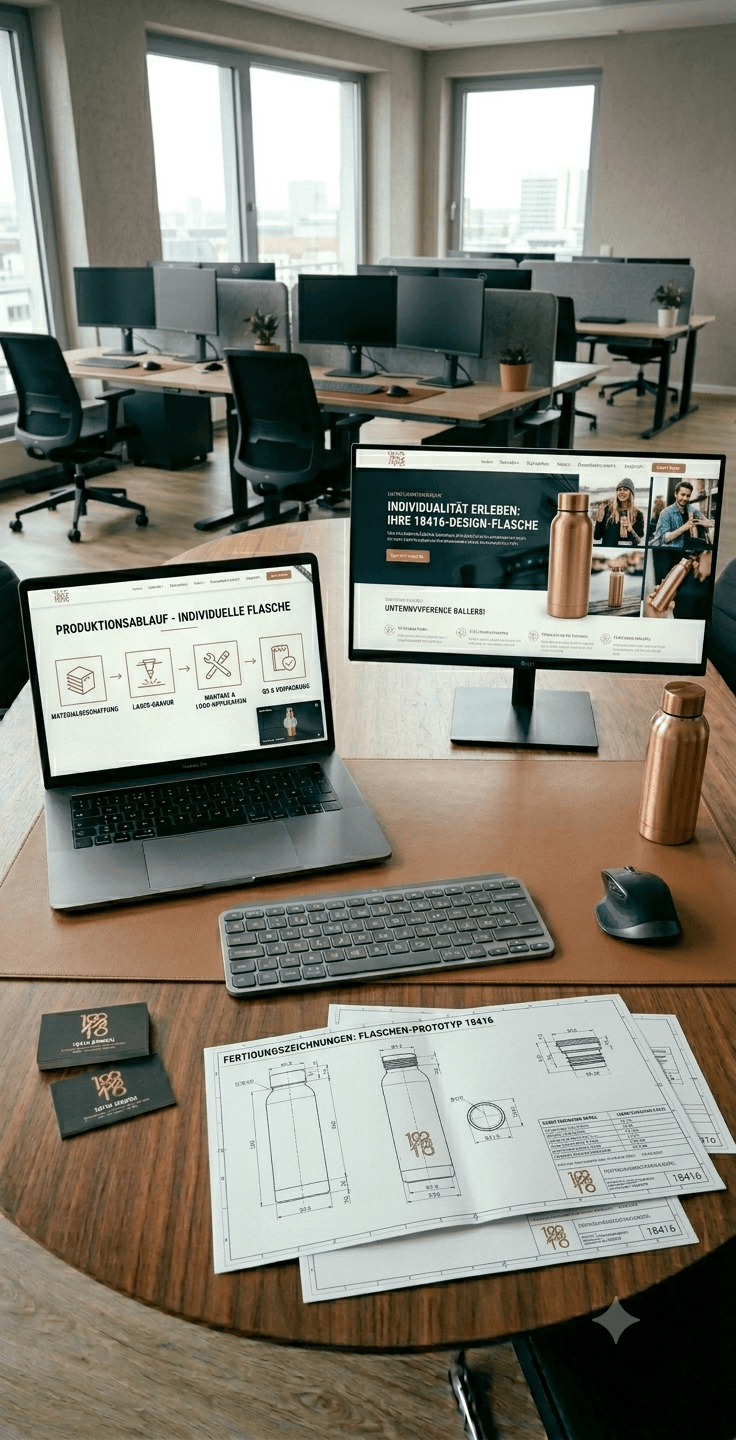 KI Bild welches Produktentwicklung darstellt
